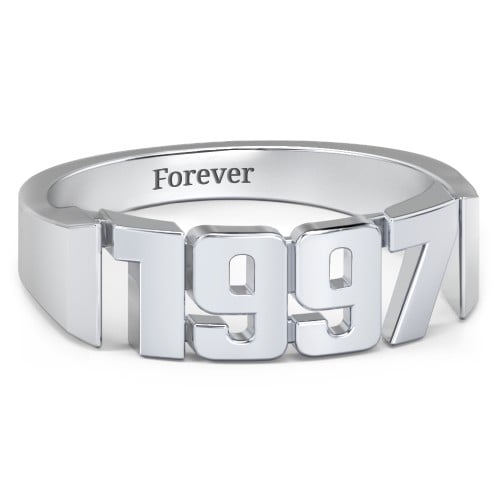 Personalised Year Ring