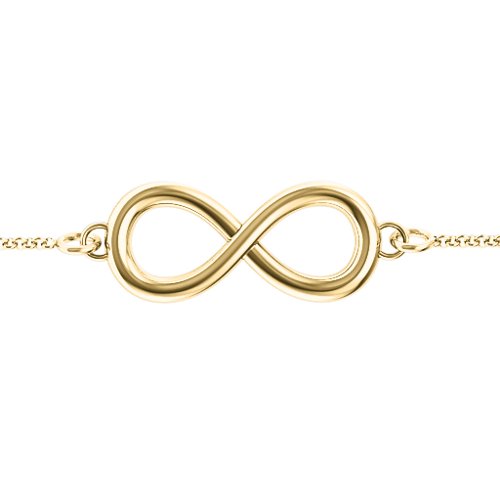 Classic Infinity Bracelet – 9kt Yellow Gold