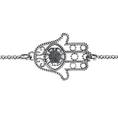 Horizontal Hamsa Bracelet