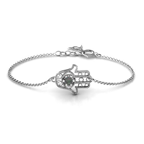 Horizontal Hamsa Bracelet