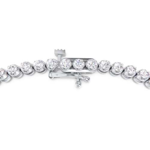 Lab Grown Diamond Tennis Bracelet (1 ct. tw.) – 9kt White Gold