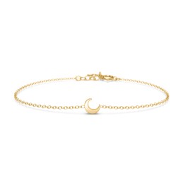 Moon Bracelet in 18K Gold Plated Silver