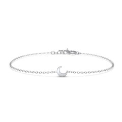 Moon Bracelet – Sterling Silver
