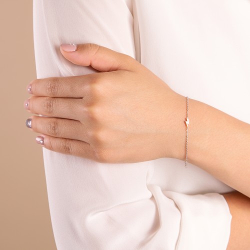 Lightning Bolt Bracelet – Sterling Silver