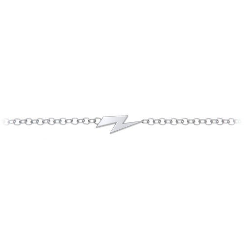Lightning Bolt Bracelet – Sterling Silver