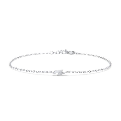 Lightning Bolt Bracelet – Sterling Silver