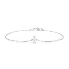 Pavé Initial Bracelet - I