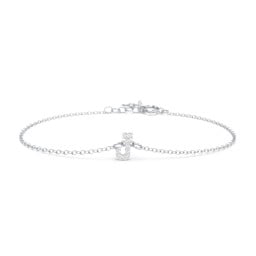 Pavé Initial Bracelet - J