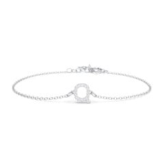 Pavé Initial Bracelet - Q