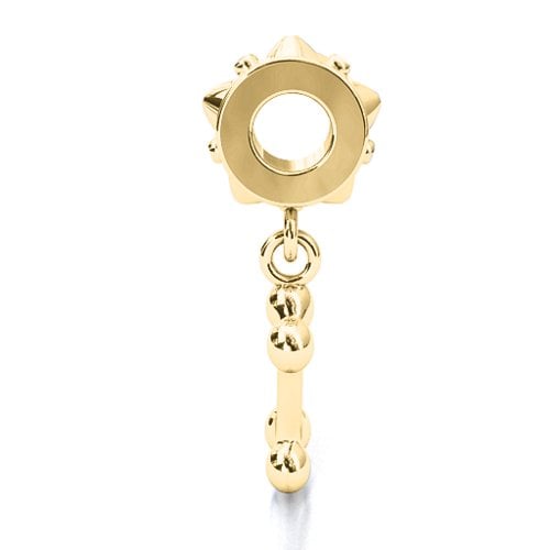 Engraved Dog Bone Bracelet Charm