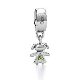 Happy Girl Bracelet Charm
