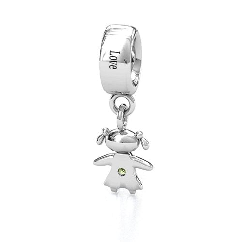 Happy Girl Bracelet Charm