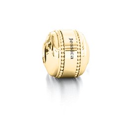 Even Keel Bracelet Charm in 9K Solid Yellow Gold