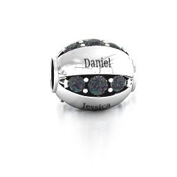 Imperial Deluxe Bracelet Charm in 925 Sterling Silver