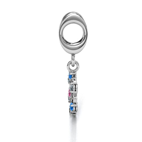 Seven Chakras Bracelet Charm