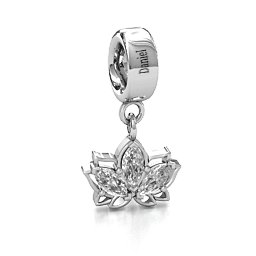 Divine Padma Lotus Bracelet Charm