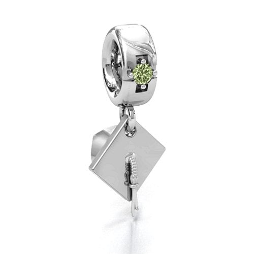 Graduate Cap Bracelet Charm