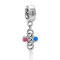 Sisters Forever Bracelet Charm