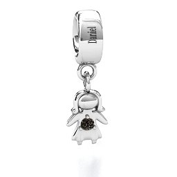 Perfect Woman Bracelet Charm in 925 Sterling Silver