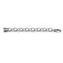 7.5" Silver Snake Bracelet with 1.5" Extender