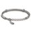 7.5" Silver Snake Bracelet with 1.5" Extender – Sterling Silver