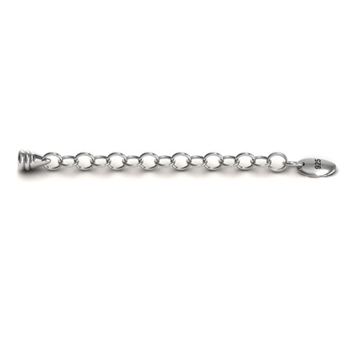 7.5" Silver Snake Bracelet with 1.5" Extender – Sterling Silver