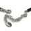 7.5" Leather Snake Bracelet with 1.5" Extender – Sterling Silver