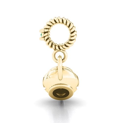 Teapot with Hearts Bracelet Charm