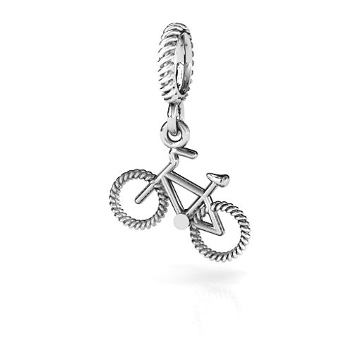 Bicycle Bracelet Charm – Sterling Silver