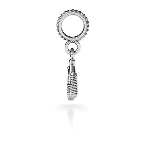 Bicycle Bracelet Charm – Sterling Silver