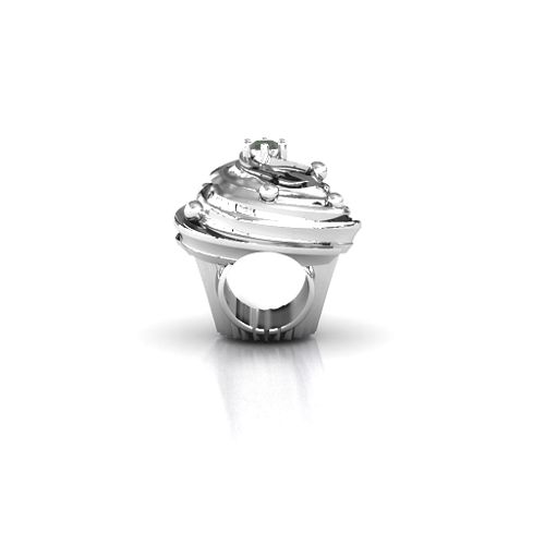 Cupcake Bracelet Charm