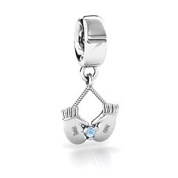 Smitten for Mittens Bracelet Charm