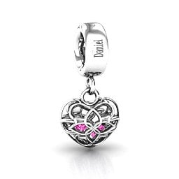Beautiful Blossom Caged Bracelet Charm