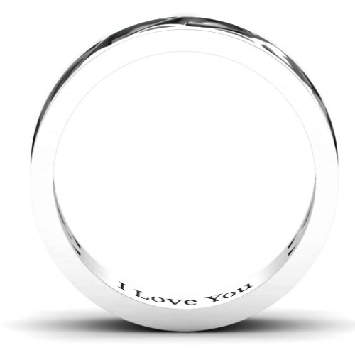 Women's Diadem Infinity Ring – Sterling Silver