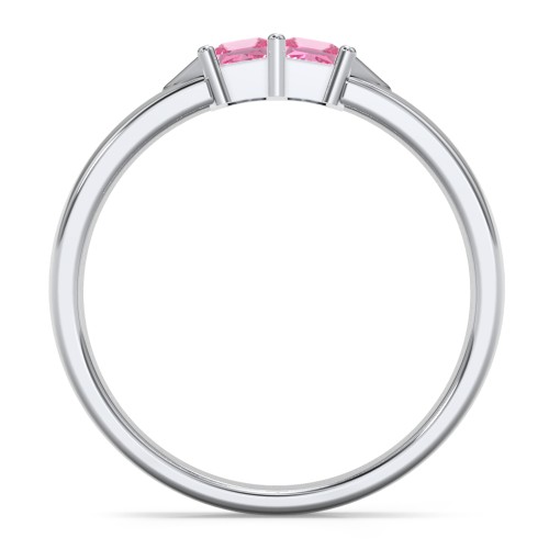 Timeless Romance Ring – Sterling Silver with Pink Tourmaline