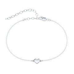 Classic Heart Anklet