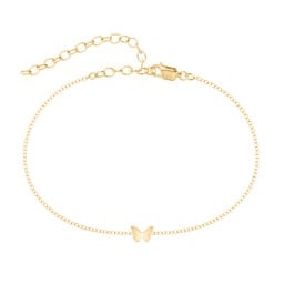 Butterfly Charm Anklet