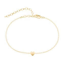 Petite Heart Anklet