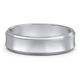 Men's Menelaus Bevelled Concave Ring