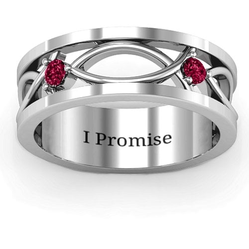 Men's Classic Fish Ring