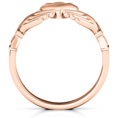 Men's Classic Celtic Claddagh Ring