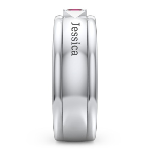 Men's Timeless Two Stone Ring