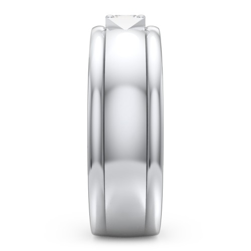 Men's Timeless Two Stone Ring