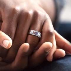 Men's Timeless Two Stone Ring