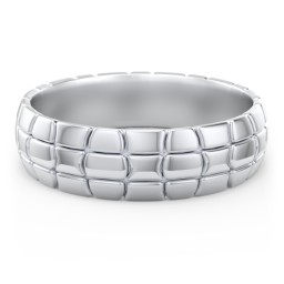 Men's Tortoise Shell Wide Band Ring