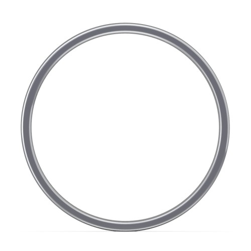 Men’s Wedding Band with Grooved Rope Texture – Sterling Silver