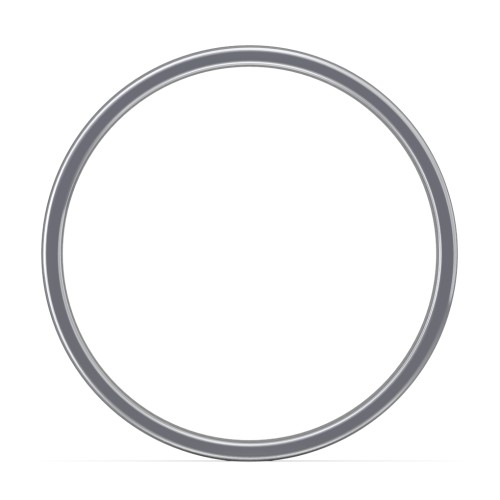 Men’s Wedding Band with Grooved Rope Texture – Sterling Silver