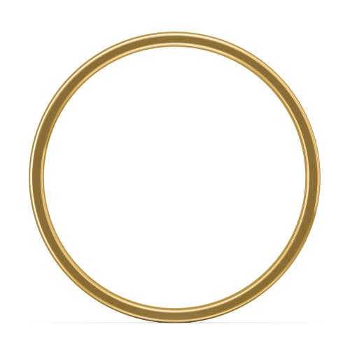 Men’s Wedding Band with Grooved Rope Texture – 9kt Yellow Gold