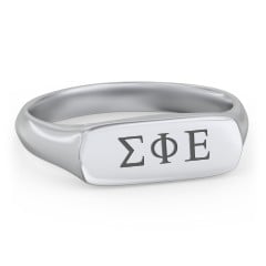 Men’s Bar Signet Fraternity Ring