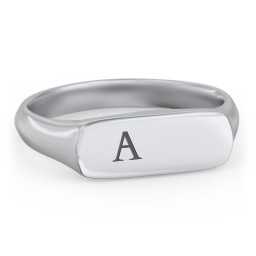 Men’s Bar Signet Fraternity Ring